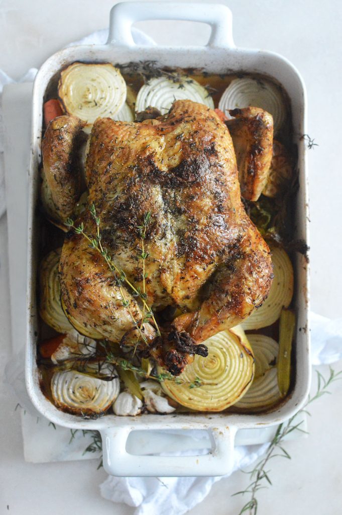 easy roast chicken recipe