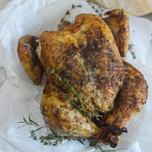 easy roast chicken recipe